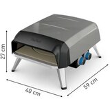Tefal Prijenosna pećnica Pizza Pronto JM412010 plinska | shoptok.hr