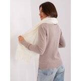 Wool Fashion Italia Scarf-AT-SZ-23185.93P-ecru | shoptok.hr