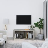 TV ormarić boja betona 100 x 35 x 40 cm od konstruiranog drva | Eponuda.ba