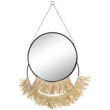  Zidno ogledalo DKD Home Decor Crna zlatan Prirodno šiške Boho 55 x 2 5 x 83 cm | shoptok.hr