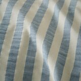 Pineapple Elephant Plava 3-dijelna posteljina za bračni krevet 200x200 cm Cotton Rich Woven Stripe – | shoptok.hr