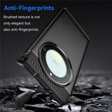 Techsuit Carbon Silicone ovitek za Honor Magic 6 Lite – črna | Shoptok.si