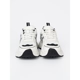 Shelvt White and black comfortable sneakers with mesh | shoptok.hr