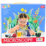  Edukativni mikroskop za djecu STEM 300x - crni | shoptok.hr