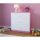  Dječja komoda - bez uzorka - roza | shoptok.hr
