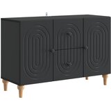vidaXL TV omarica s predalom Črna 89 x 34,5 x 60 cm Inženirski les, (5000217461) | Shoptok.si