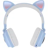 Slušalke Bluetooth 5.0 Cat Ear Design - vijolicne, (20731490)