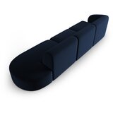 Milo Casa Modra žametna sedežna garnitura levi kot 311 cm Paolo – | Shoptok.si