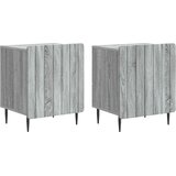  Noćni ormar 2 pcs Siva sonoma 43 x 34,5 x 52 cm | shoptok.hr