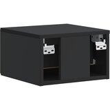  Noćni ormarić za montažu na zid Zidne Crna 34,5 x 33 x 20 cm | shoptok.hr