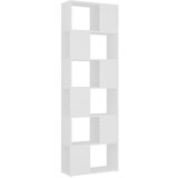 Furnova Knjižna omara za razdelitev prostora bela 60x24x186 cm, (21932257) | Shoptok.si