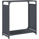 vidaXL Stalak za drva antracit 60x28x65 cm hladno valjani čelik | shoptok.hr