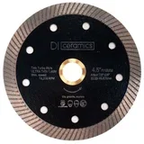 DICERAMICS crna Dijamantna rezna ploča(A030451022) 115mm