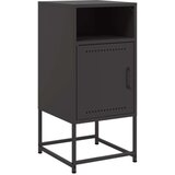 vidaXL Noćni ormarići 2 kom crni 36x39x78 cm čelični Cijene