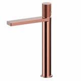 Copen baterija za lavabo visoka nook grip rose gold | ePonuda.com