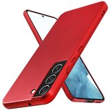 Cadorabo Case, združljiv s Samsungom v kovinski rdeči barvi - trdi zaščitni pokrov v kovinskem videzu pred praskami in udarci, (20589562) | Shoptok.si