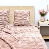 Viktorija Leskovac Meko prugasto ćebe 200×200 cm Grace Roze boja | Eponuda.com