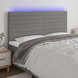  Uzglavlje tamnosivo 160x5x118/128 cm od tkanine Cijene