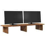  Stalak za monitor boja staro drvo 100x27x15cm konstruirano drvo | shoptok.hr