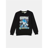 LC Waikiki Boys' Crew Neck Sonic Printed Long Sleeve T-Shirt Cene