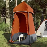 Šator za privatnost sivo-narančasti 121x121x225 cm taft 190T