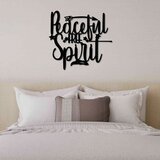 Wallity zidna dekoracija peaceful free spirit, 52 x 48 cm, crna | ePonuda.com