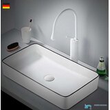 EYN Čudovita črno / bela kopalniška armatura | Pipa VB1116p pritrjena na pult — Krom | Shoptok.si