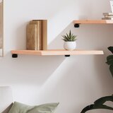  Zidna polica 60x50x(2-4) cm neobrađena masivna hrastovina | shoptok.hr