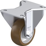 Blickle Fiksno kolo iz jeklene pločevine BH-ALB, kolo s Ø 100 mm, nosilnost 400 kg, mere ploščice 140 x 110 mm | Shoptok.si