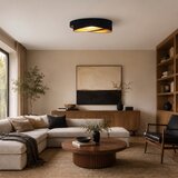 BRILAGI- LED stropna svetiljka VELVET TWIST LED/24W/230V 4000K prečnik 55 cm plava/zlatna. Slike