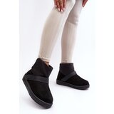 Big Star Black Fleece-Lined Platform Snow Boots | Shoptok.si