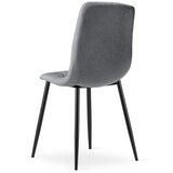 Libra stolica - tamno siva tkanina / crne noge x 1 | shoptok.hr