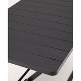 Kave Home Kovinska vrtna jedilna miza 70x140 cm Torreta - | Shoptok.si