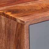  Komoda siva 120 x 30 x 55 cm od masivnog drva | Eponuda.ba