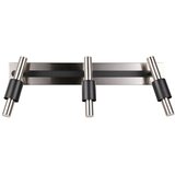 Trio Select Črno/v srebrni barvi LED točkovno svetilo 20,5x63 cm Ikaris – | Shoptok.si