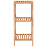 vidaXL Kopalniška polica 36x36x79 cm trden orehov les | Shoptok.si