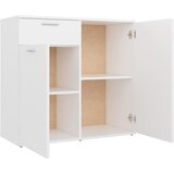  Komoda bijela 80 x 36 x 75 cm od konstruiranog drva | shoptok.hr