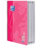 Blok KOLEGIJ A4 PLUS KARO 80L PERFORACIJA PLUS 4RUPE TOUCH OXFORD 400086496 ROZI | shoptok.hr