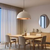 Brilagi LED luster na sajli METALO 1xE27/40W/230V prečnik 60 cm bež/bakarna | Eponuda.com