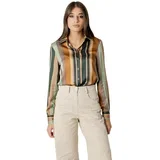 Srajce & Bluze MONICA SATIN SHIRT 26628 Večbarvna