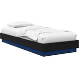  Okvir za krevet s LED svjetlom Crni hrast 80 x 200 cm - Crni hrast 80 x 200 cm | shoptok.hr