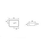 Karag Umivaonik LT 2143-P mat bijeli | shoptok.hr