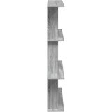  Stenska polica Siva Sonoma 100 x 20 x 126 cm Inženirski les, (5000307200) | Shoptok.si