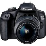 Canon EOS 2000D Kit 18-55 mm DC III digitalni slr fotoaparat EF-S 18-55 mm IS III 24.1 Megapiksela crna optičko tražilo, Cijene