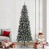 vidaXL Umestno božično drevo med 300 LED Zelena 96 x 96 x 240 cm | Shoptok.si
