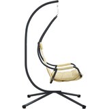  Viseća jaja stolica Bež 94 x 107 x 196,5 cm Čelik | shoptok.hr