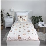 Jerry Fabrics Bež pamučna dječja posteljina za dječji krevetić 100x135 cm Animals "Woodland" – | shoptok.hr