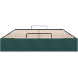  Otomanski posteljni okvir brez vzmetnice Temno zelena 140x190cm, (21746903) Slike