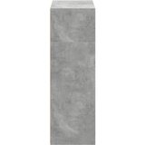  Visoka komoda boje betona 70 x 41 x 124 cm konstruirano drvo | shoptok.hr