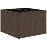  11-dijelni set vrtnih sofa od poliratana s jastucima smeđi | shoptok.hr
